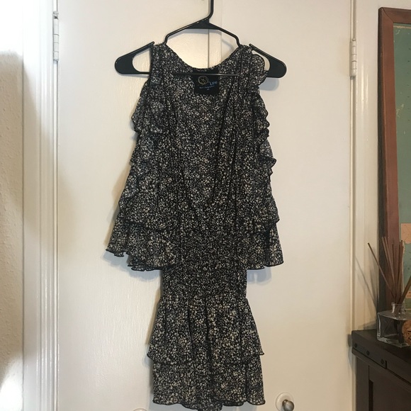 Floral Blue Life Mini Dress - XS - Picture 9 of 10